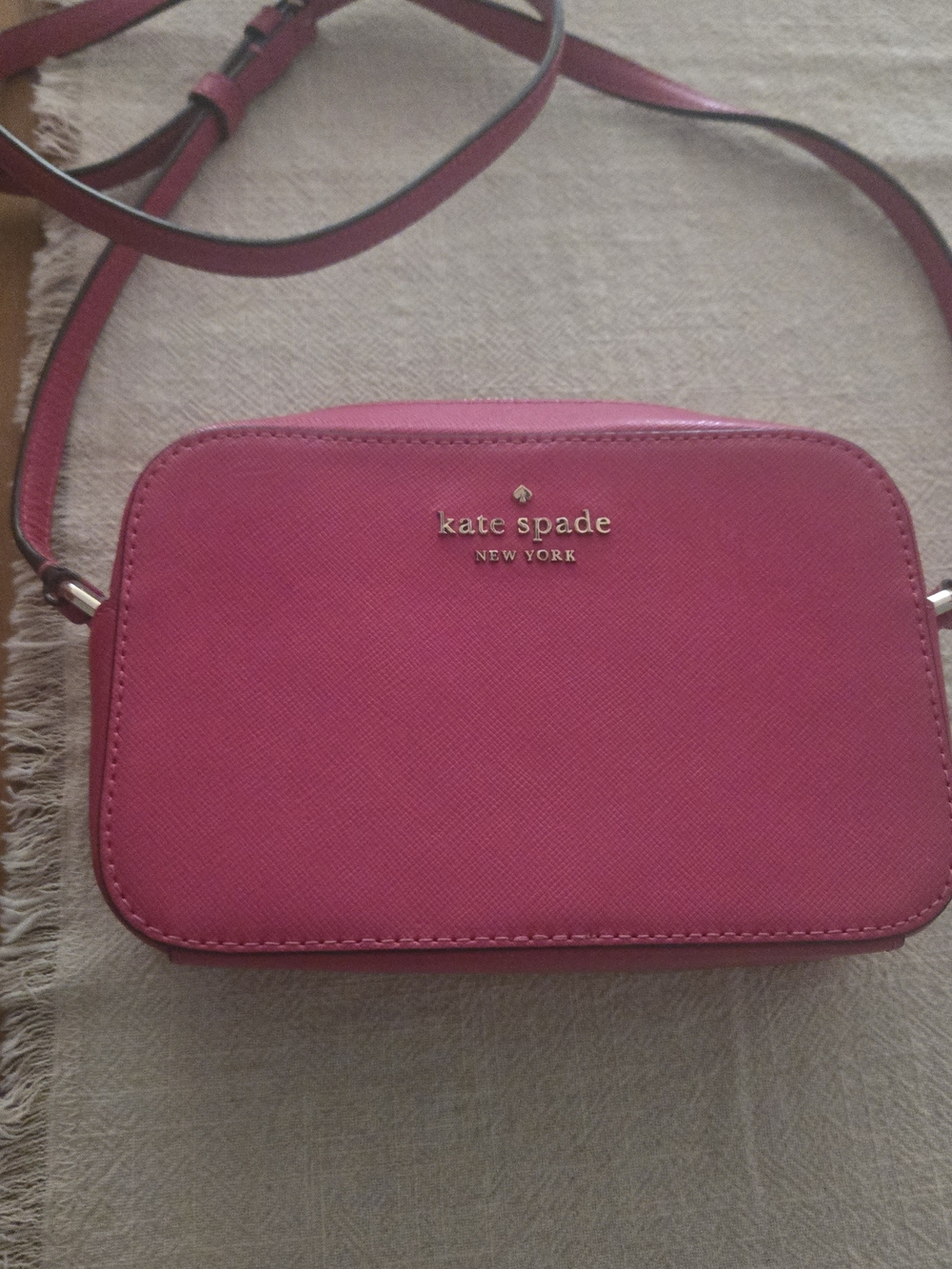 kate spade Hot Pink Crossbody Camera Bag